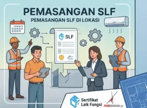 Ilustrasi As Built Drawing SLF